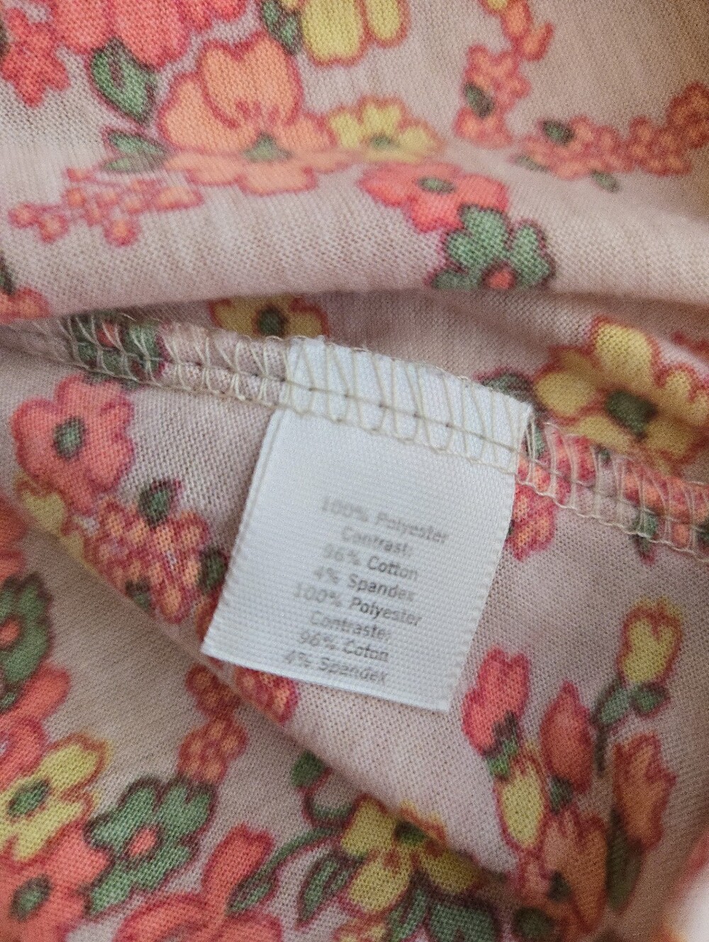 Lux Urban Outfitters Vintage 70s Style Floral Pink Beige Puff Sleeve Blouse EB4 - Picture 3 of 10